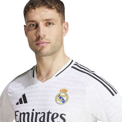 White - Lifestyle - Adidas Unisex Adult 2024-2025 Real Madrid CF Football Jersey