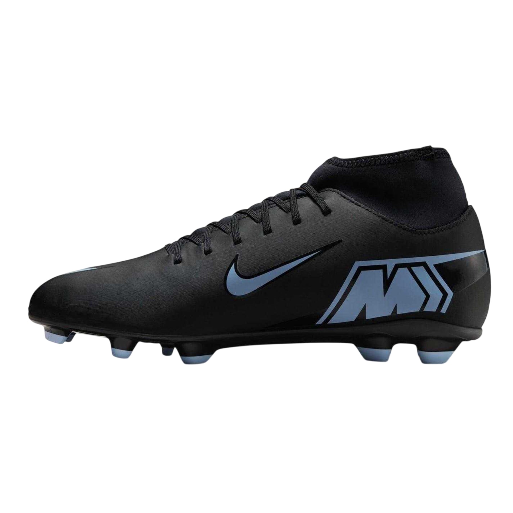 Black-Blue - Lifestyle - Nike Unisex Adult Mercurial Superfly 10 Club Firm Ground Football Boots