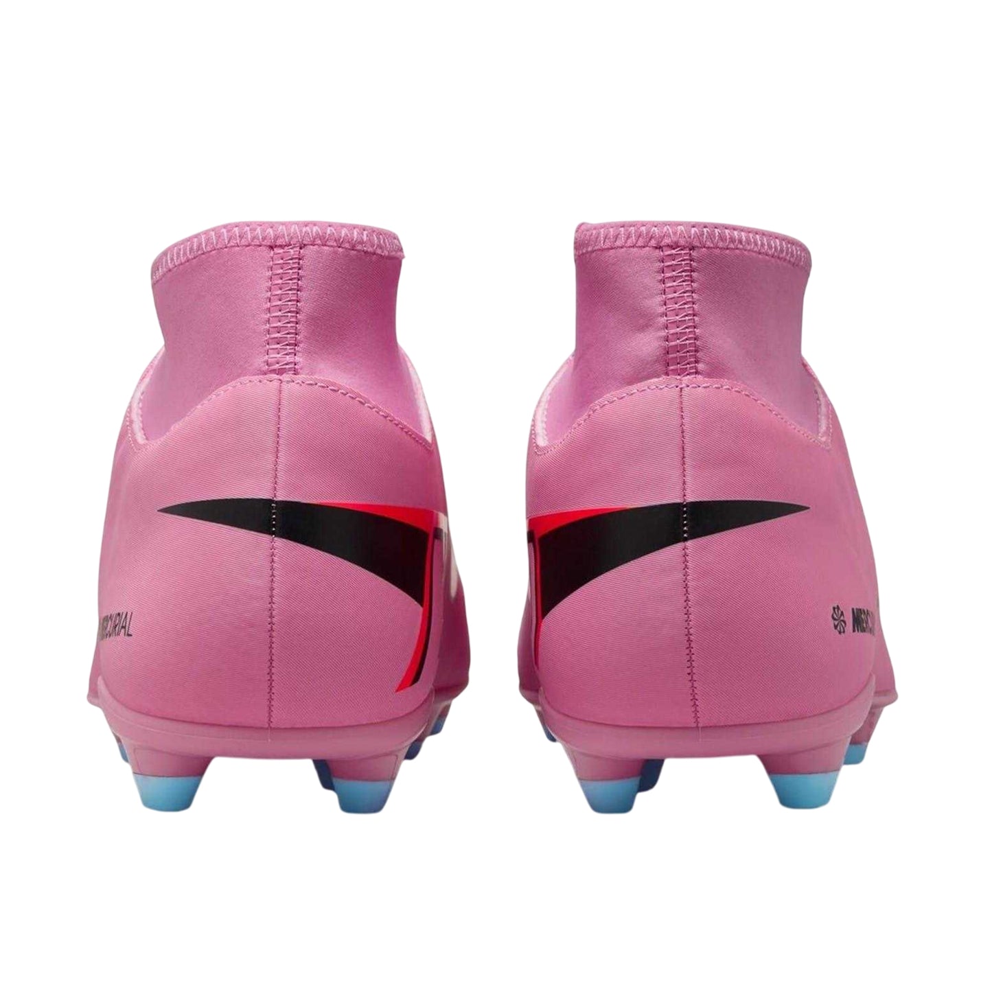 Pink-Black - Back - Nike Unisex Adult Mercurial Superfly 10 Club Firm Ground Football Boots