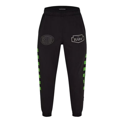 Dark Black - Front - G-Star Mens Moto Joggers