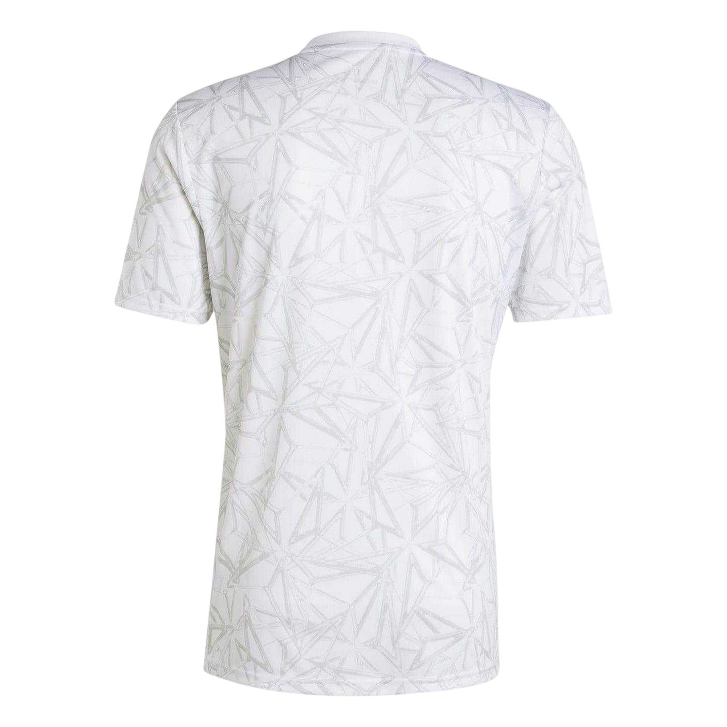 White - Back - Adidas Unisex Adult Pre-Match Real Madrid CF Football Shirt