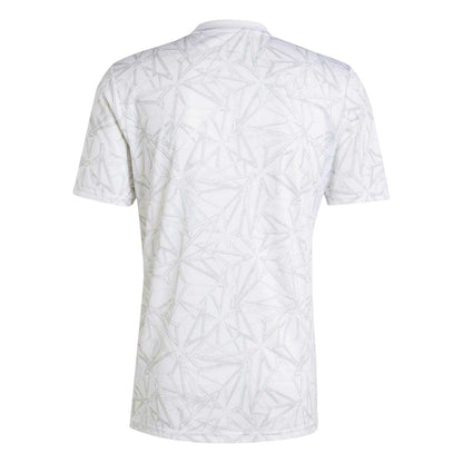 White - Back - Adidas Unisex Adult Pre-Match Real Madrid CF Football Shirt