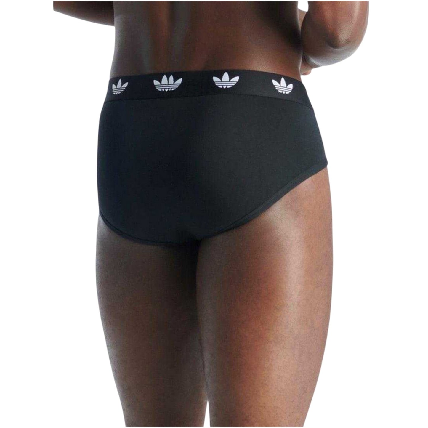 Black - Lifestyle - Adidas Mens Flex Comfort Briefs (Pack of 3)