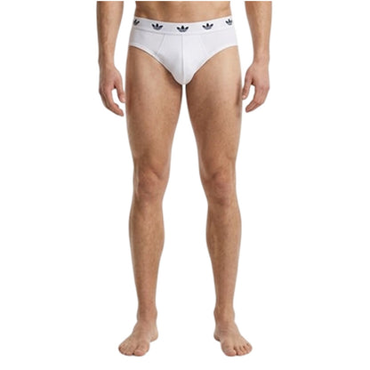 Black-White-Grey - Lifestyle - Adidas Mens Flex Comfort Briefs (Pack of 3)