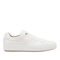 White - Back - Boss Mens Mirage Leather Tennis Trainers