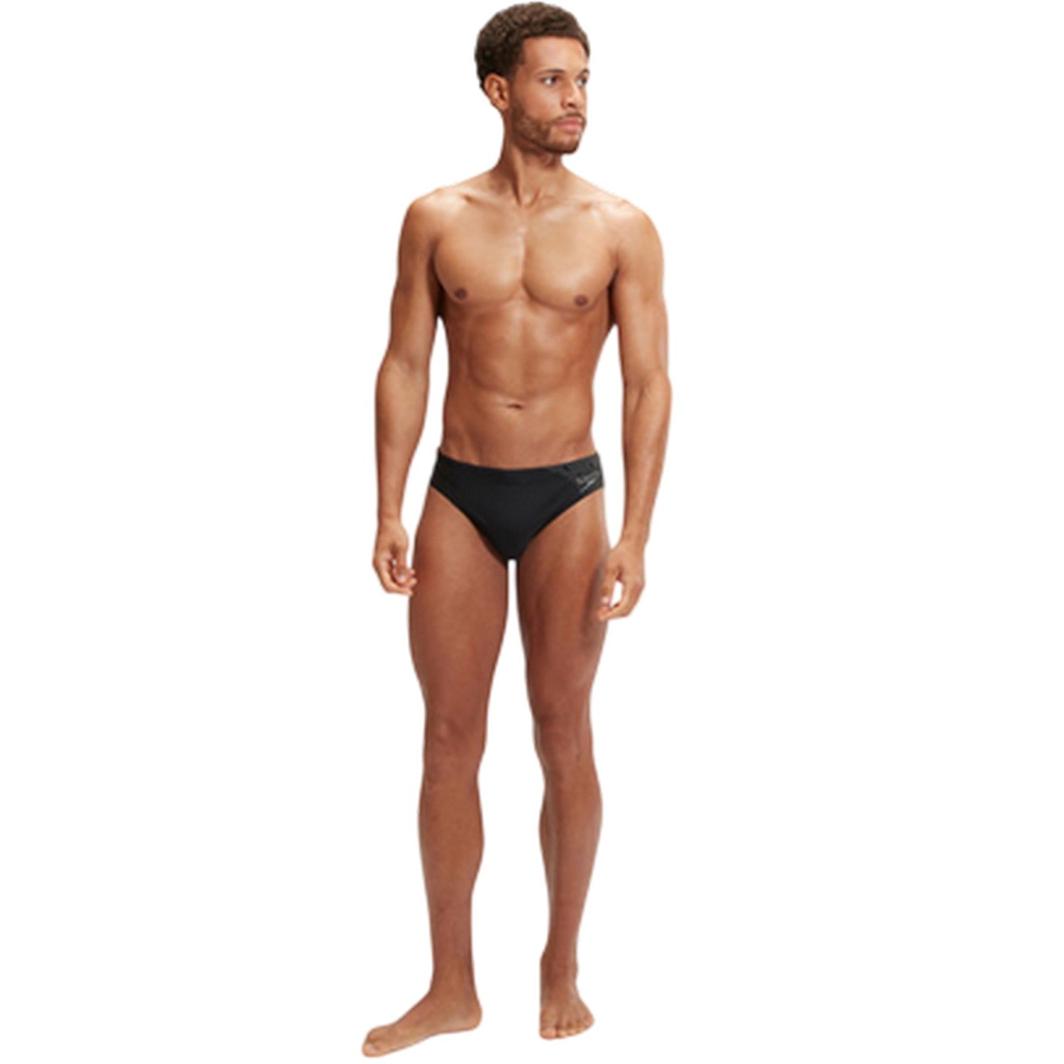 Black-Grey - Lifestyle - Speedo Mens Medley Swim Briefs