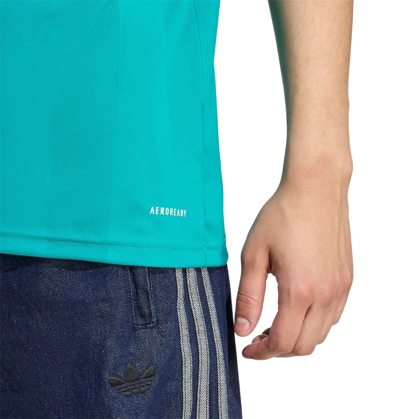 Green - Side - Adidas Mens 2025-2026 Liverpool FC Football Shirt