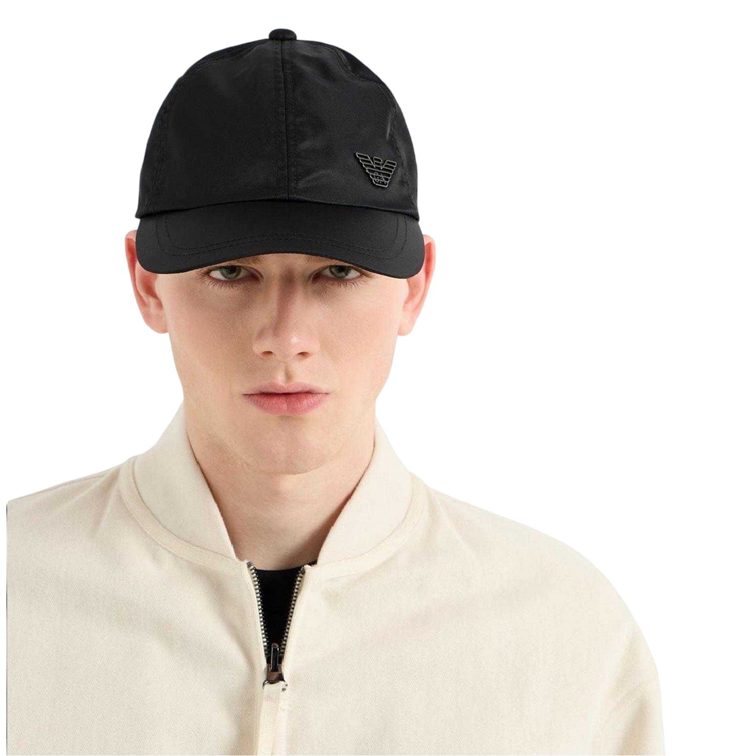 Black - Side - Emporio Armani EA7 Baseball Cap