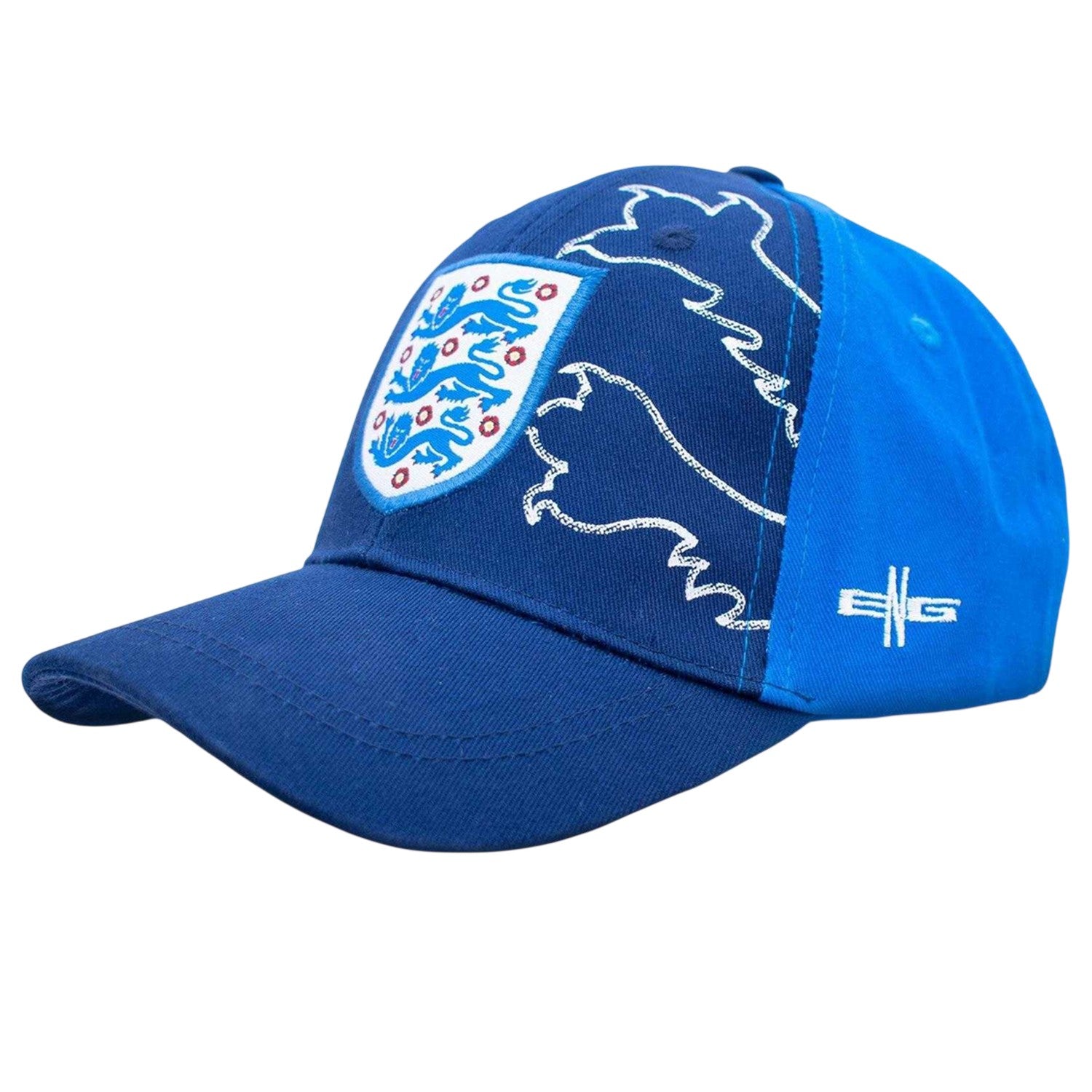Blue - Side - Team England Baseball Cap