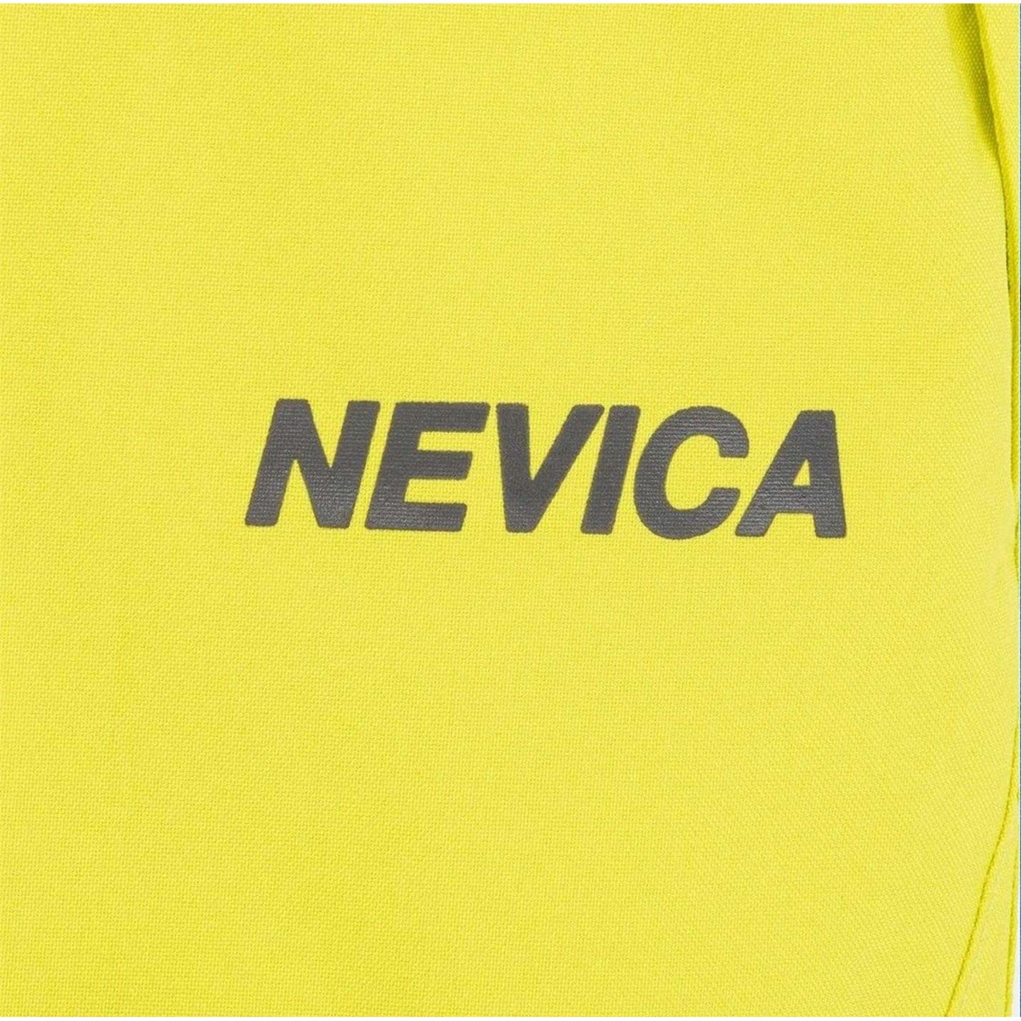 Yellow - Side - Nevica Childrens-Kids Meribel Skiing Salopettes