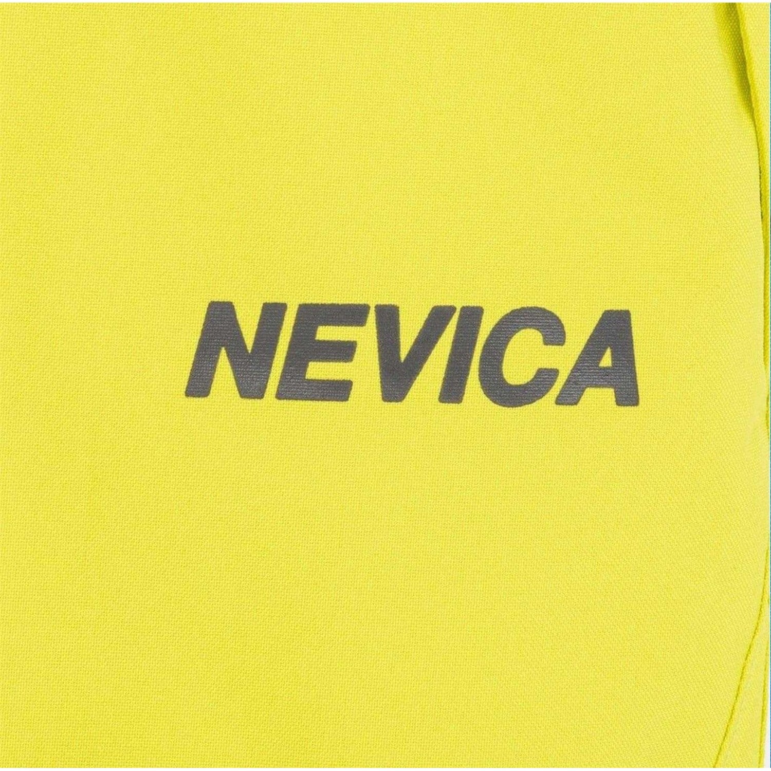 Yellow - Side - Nevica Childrens-Kids Meribel Skiing Salopettes