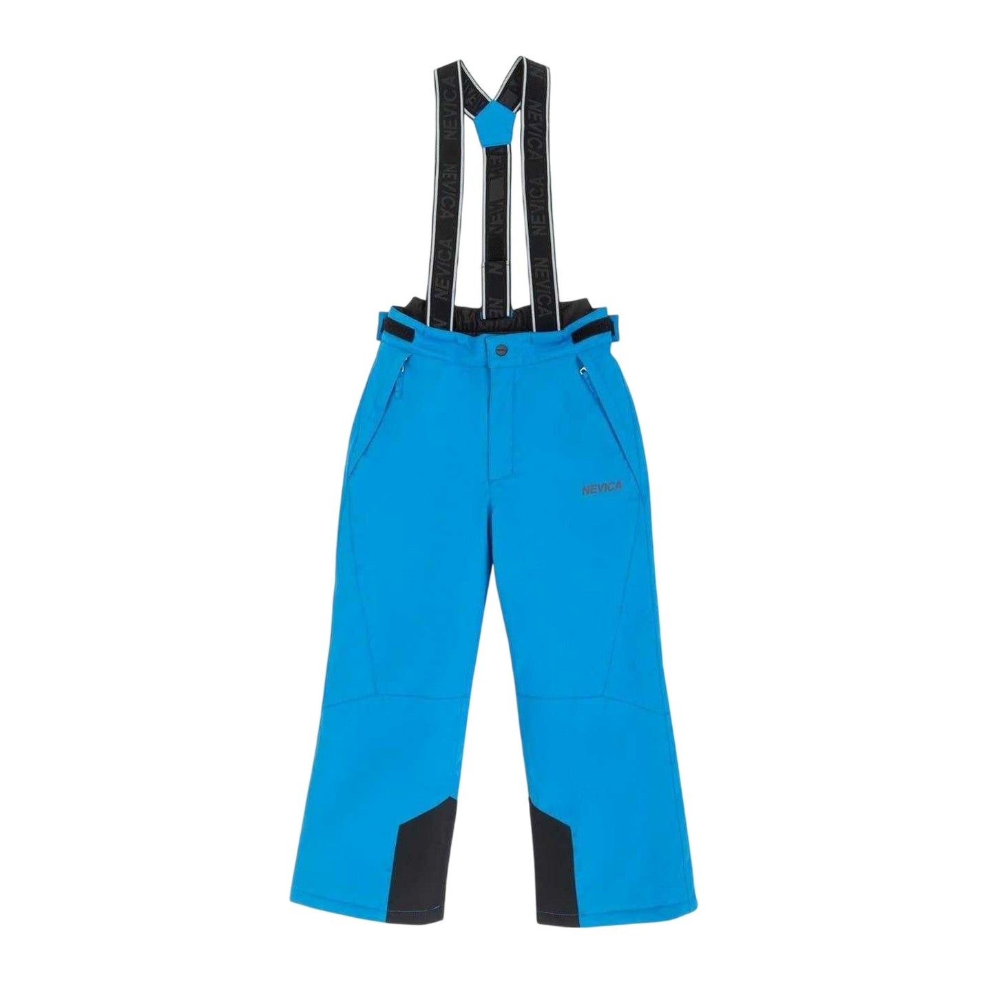 Blue - Front - Nevica Childrens-Kids Meribel Skiing Salopettes