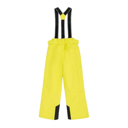 Yellow - Back - Nevica Childrens-Kids Meribel Skiing Salopettes