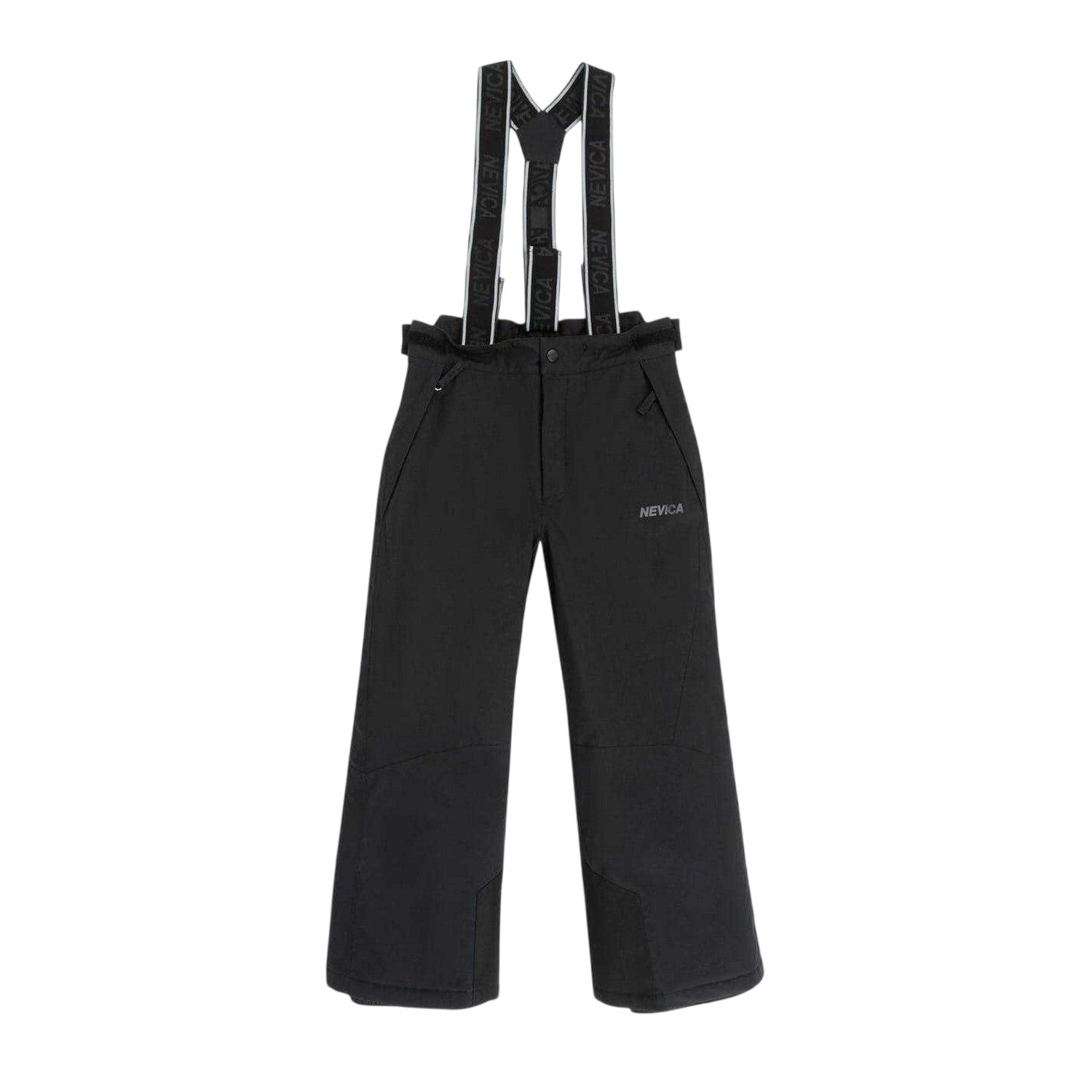 Black - Front - Nevica Childrens-Kids Meribel Skiing Salopettes