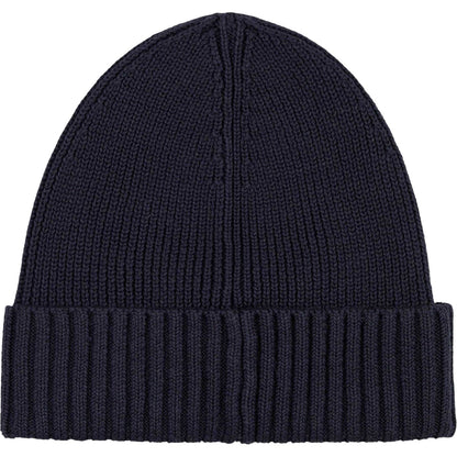 Space Blue - Back - Tommy Hilfiger Heritage Knitted Beanie