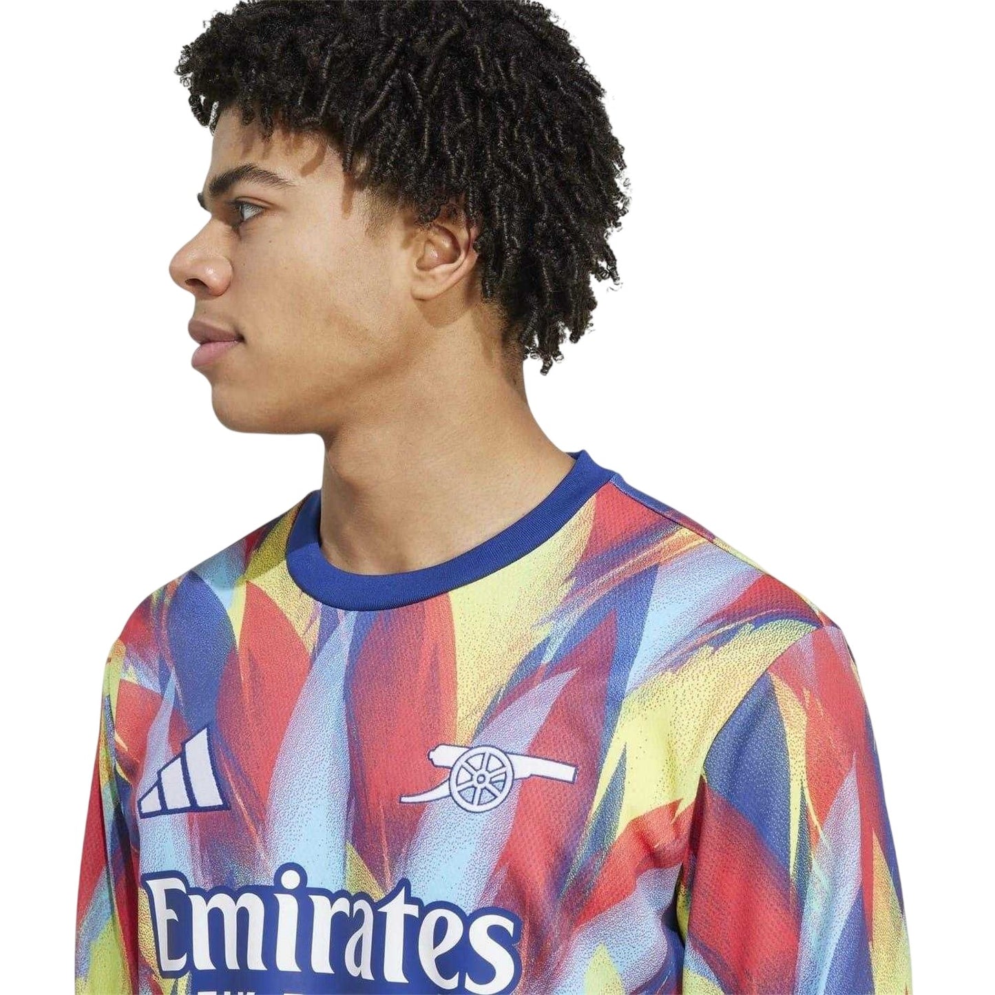 Blue - Lifestyle - Adidas Mens 25-26 Arsenal FC Long-Sleeved Football Shirt
