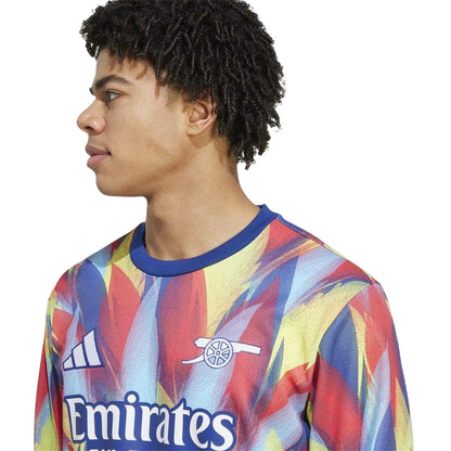 Blue - Lifestyle - Adidas Mens 25-26 Arsenal FC Long-Sleeved Football Shirt