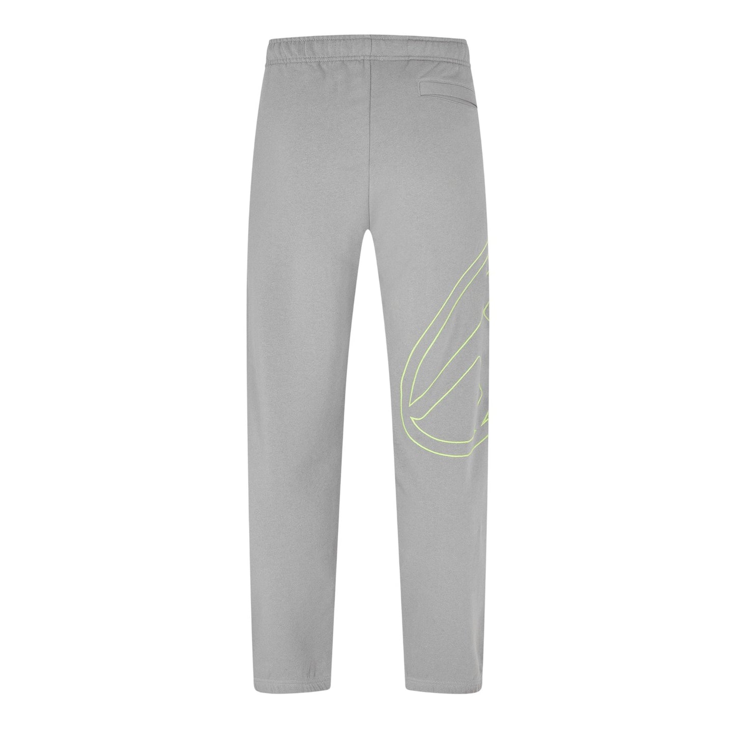 Frost Gray - Back - Diesel Unisex Adult Oval Logo Straight Leg Joggers