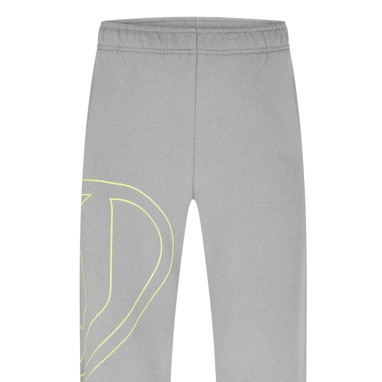 Frost Gray - Side - Diesel Unisex Adult Oval Logo Straight Leg Joggers