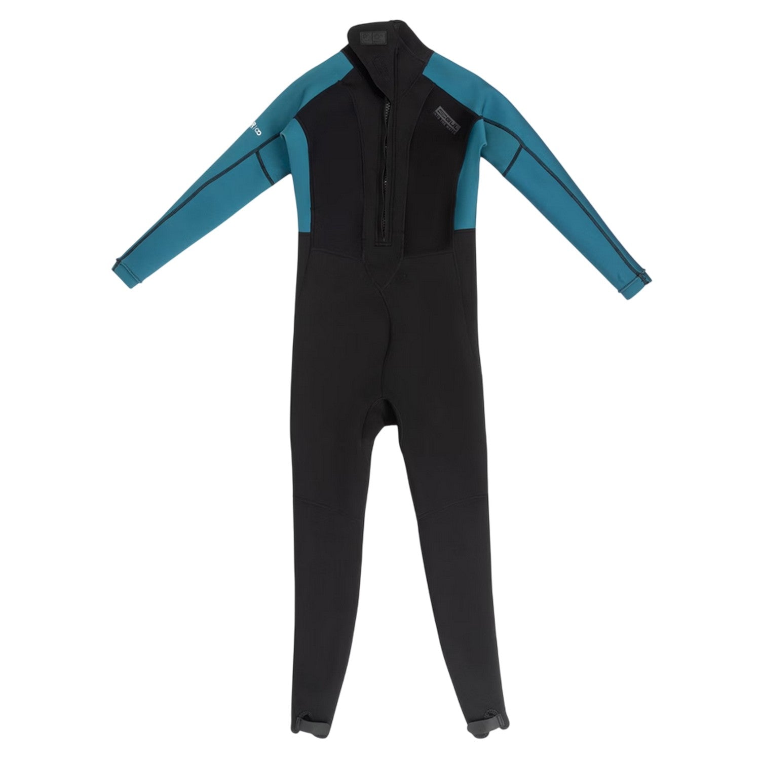 Black - Back - Gul Boys Contour Full Length Wetsuit