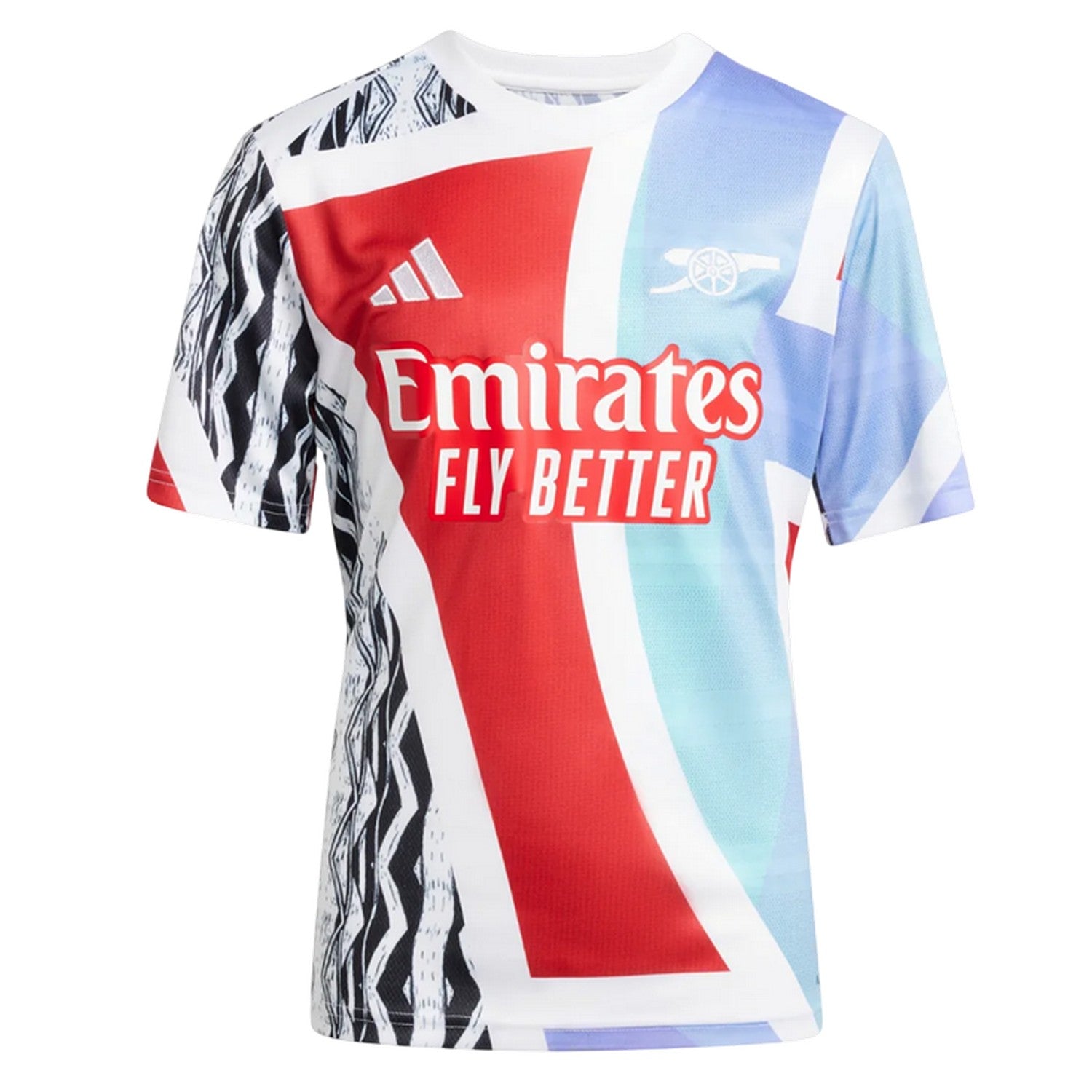Better Scarlet - Front - Adidas Unisex Adult 2024-2025 Arsenal FC Football Jersey