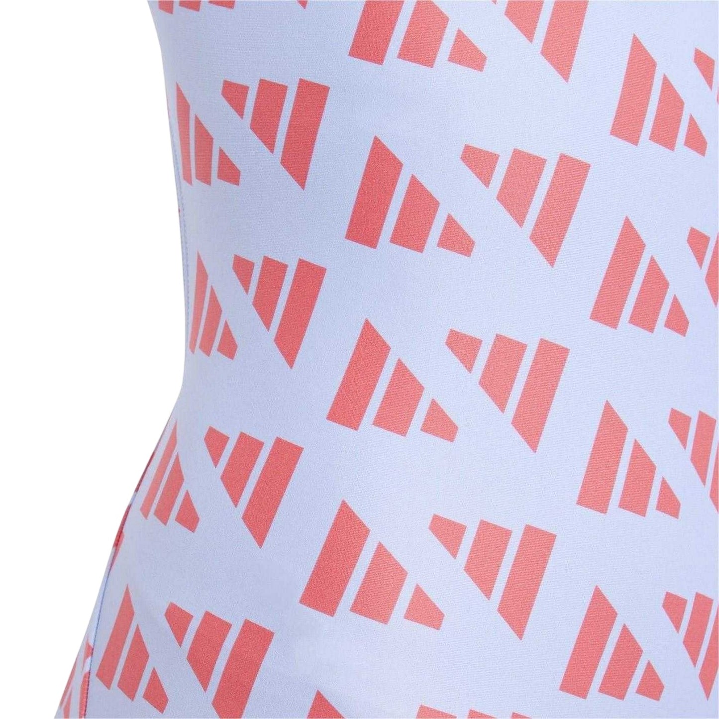 Violet-Red - Pack Shot - Adidas Girls Graphic Print Logo One Piece Swimsuit