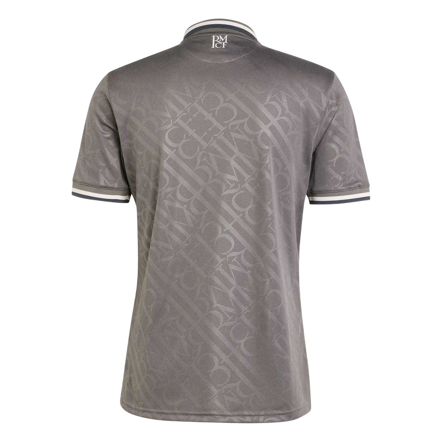 Grey - Back - Adidas Unisex Adult 2024-2025 Real Madrid CF Football Shirt