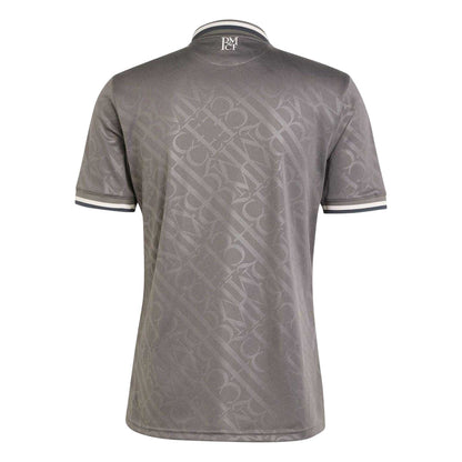 Grey - Back - Adidas Unisex Adult 2024-2025 Real Madrid CF Football Shirt