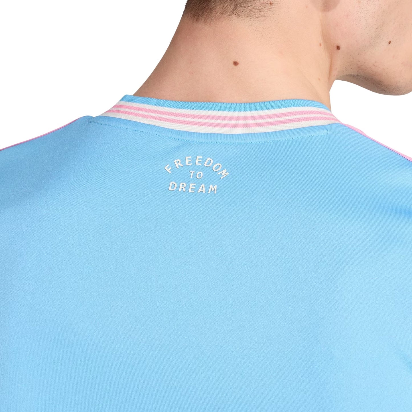 Blue - Lifestyle - Adidas Unisex Adult 2025-2026 Inter Miami CF Football Shirt