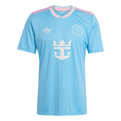 Blue - Front - Adidas Unisex Adult 2025-2026 Inter Miami CF Football Shirt