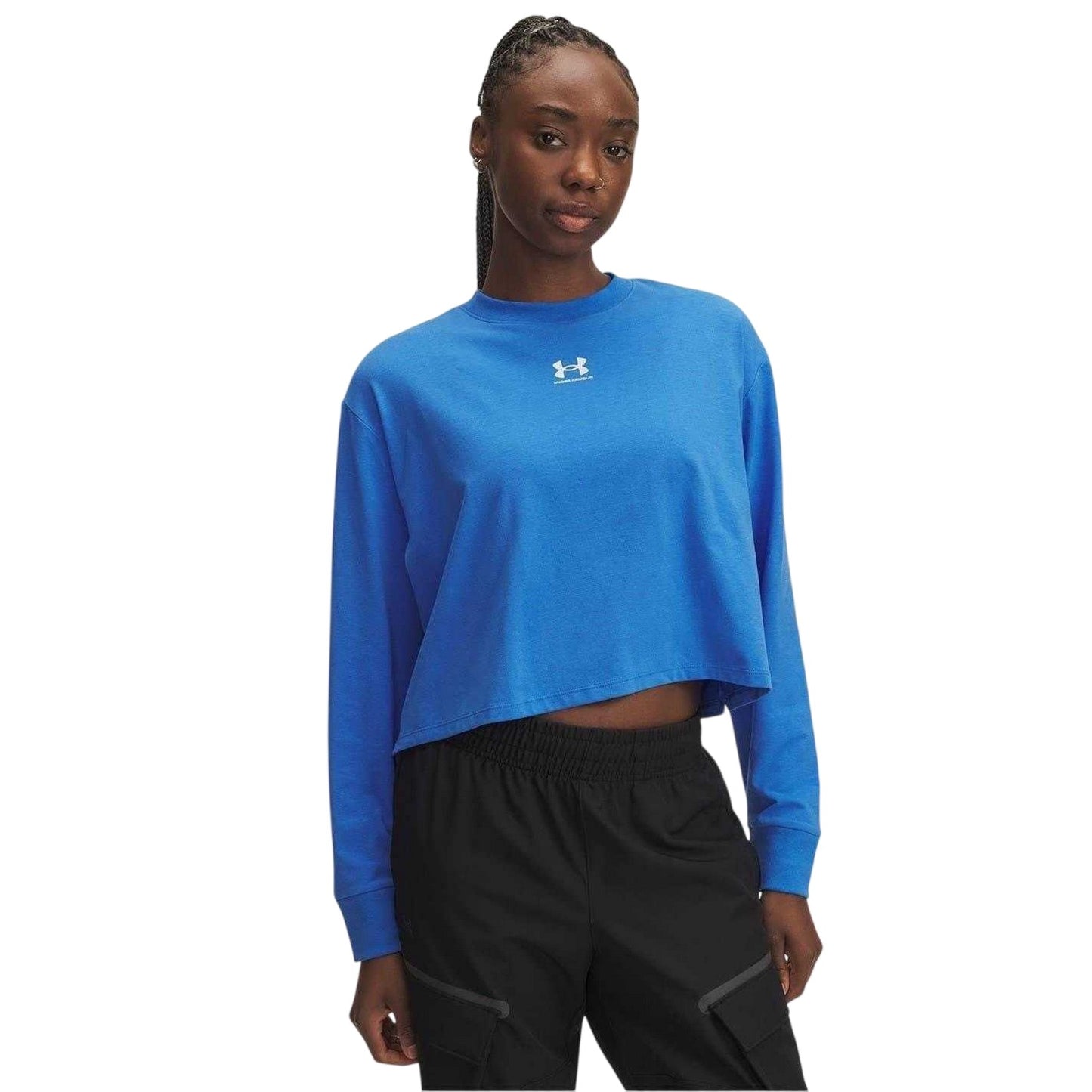 Jasper - Front - Under Armour Womens-Ladies Unstoppable Fleece Quarter Zip Sweatshirt