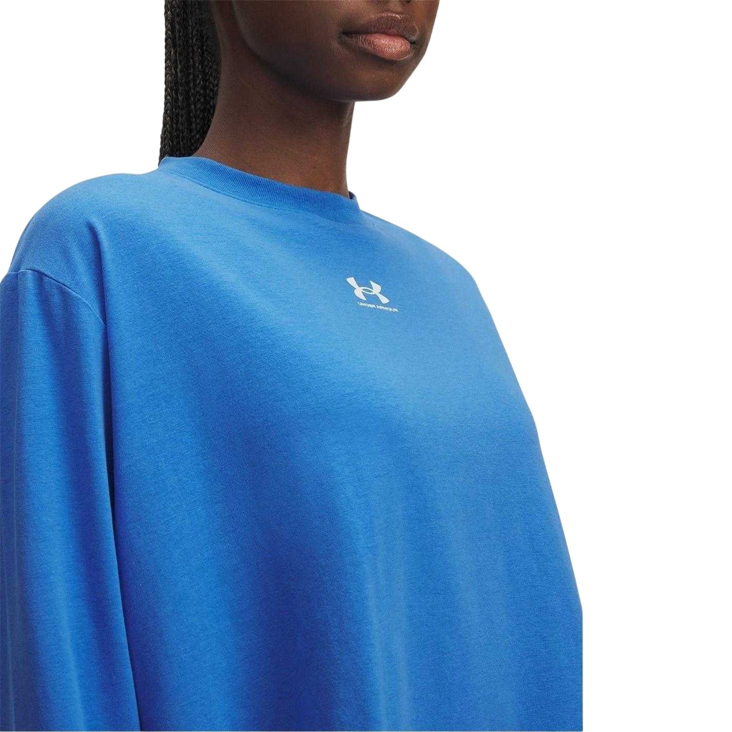Jasper - Side - Under Armour Womens-Ladies Unstoppable Fleece Quarter Zip Sweatshirt