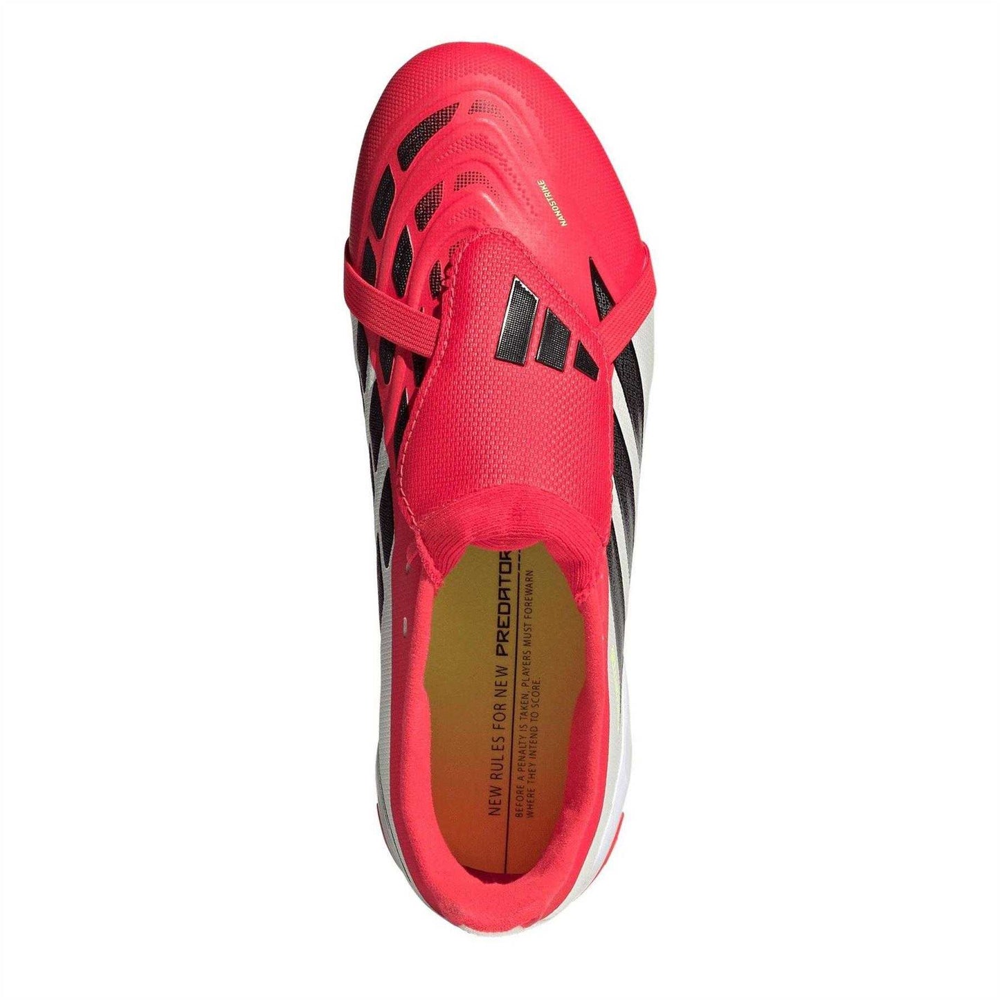 Red-White - Lifestyle - Adidas Childrens-Kids Predator Firm Ground Football Boots