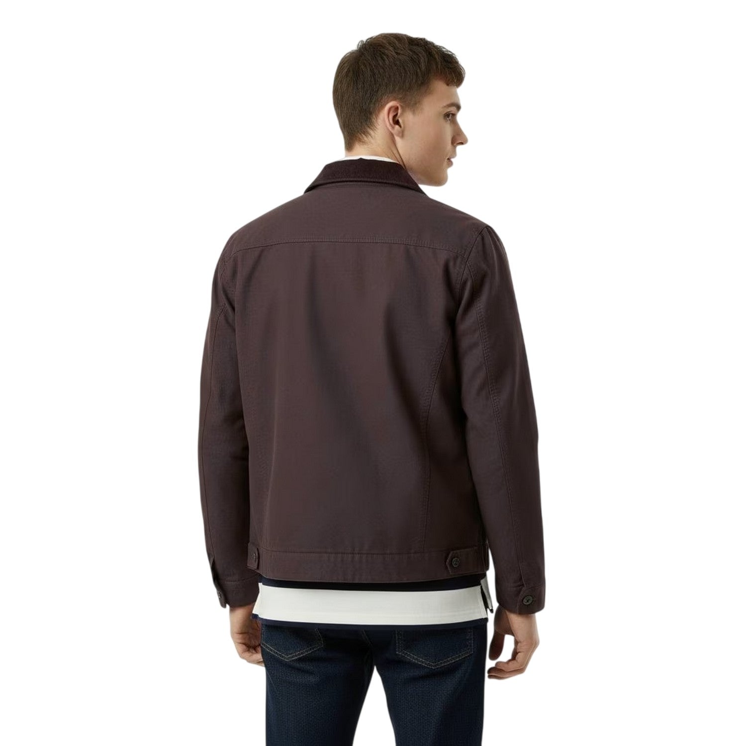 Black Coffee - Lifestyle - Jack Wills Mens Plain Collared Varsity Jacket