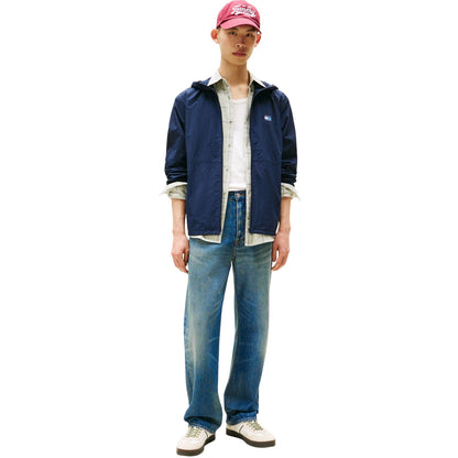 Dark Navy - Lifestyle - Tommy Jeans Mens Chicago Windbreaker