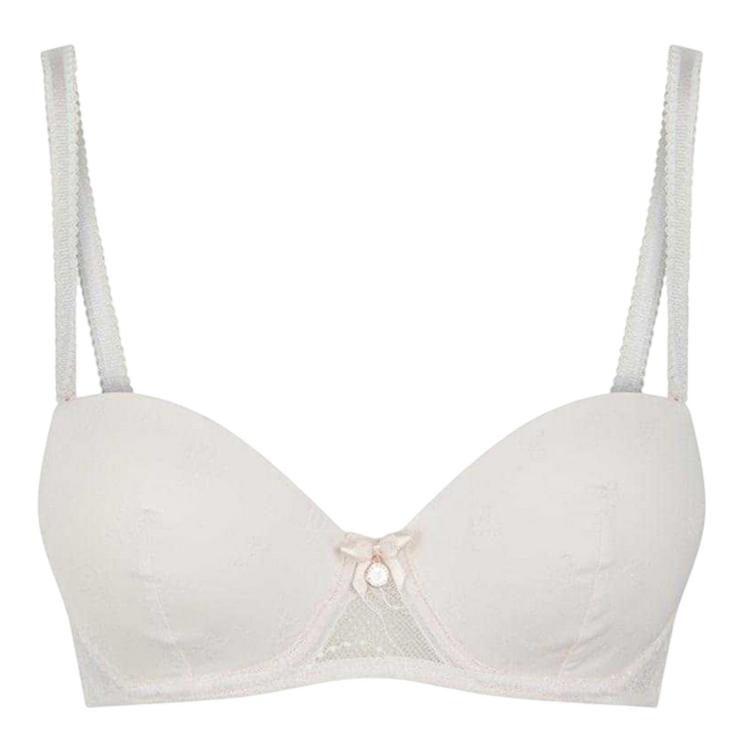 Pink - Front - Ted Baker Womens-Ladies Jacquard Bra