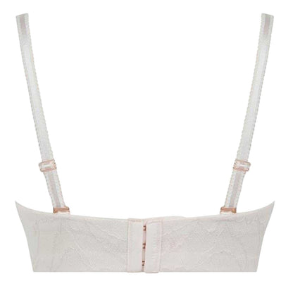 Pink - Back - Ted Baker Womens-Ladies Jacquard Bra