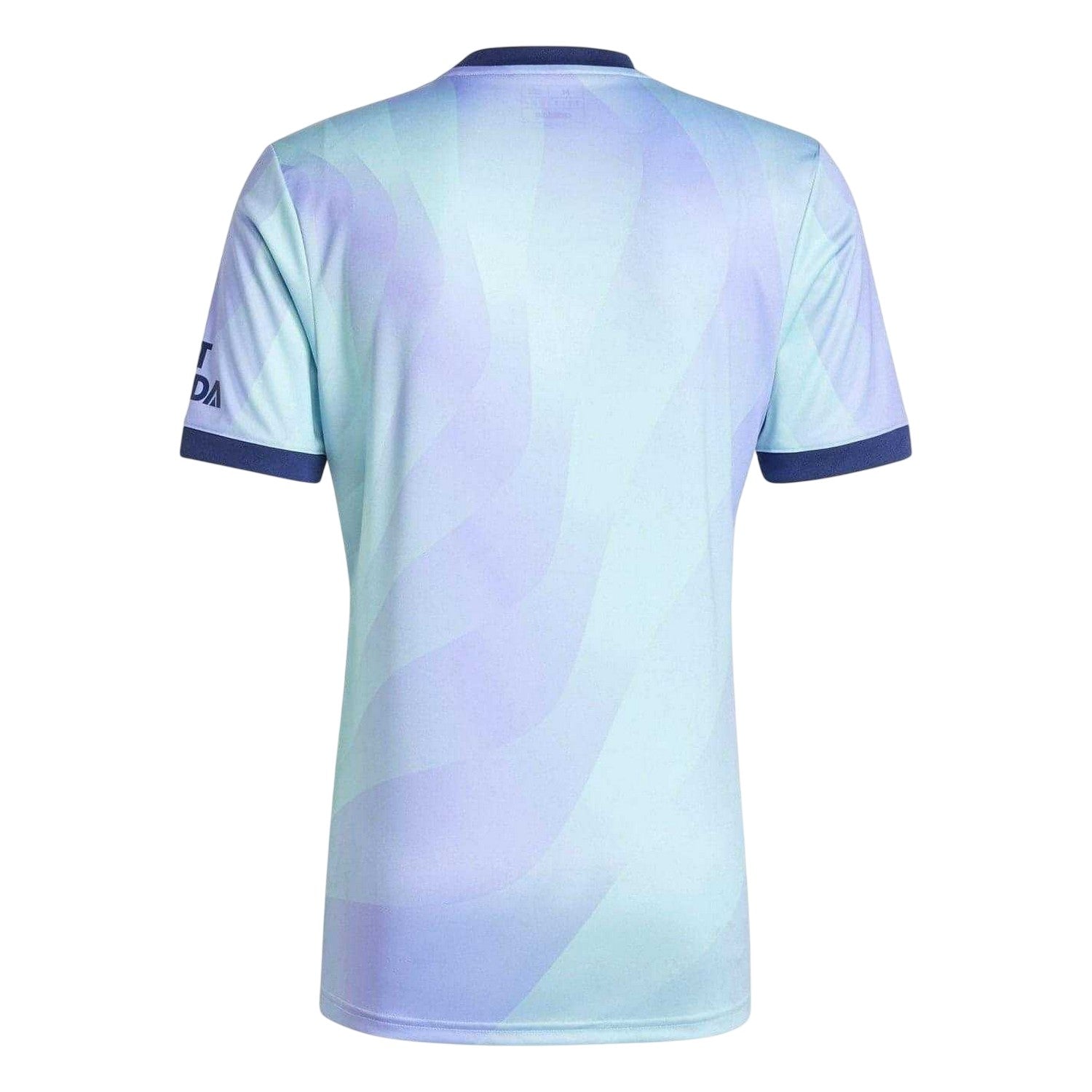 Blue - Back - Adidas Unisex Adult 2024-2025 Arsenal FC Football Jersey