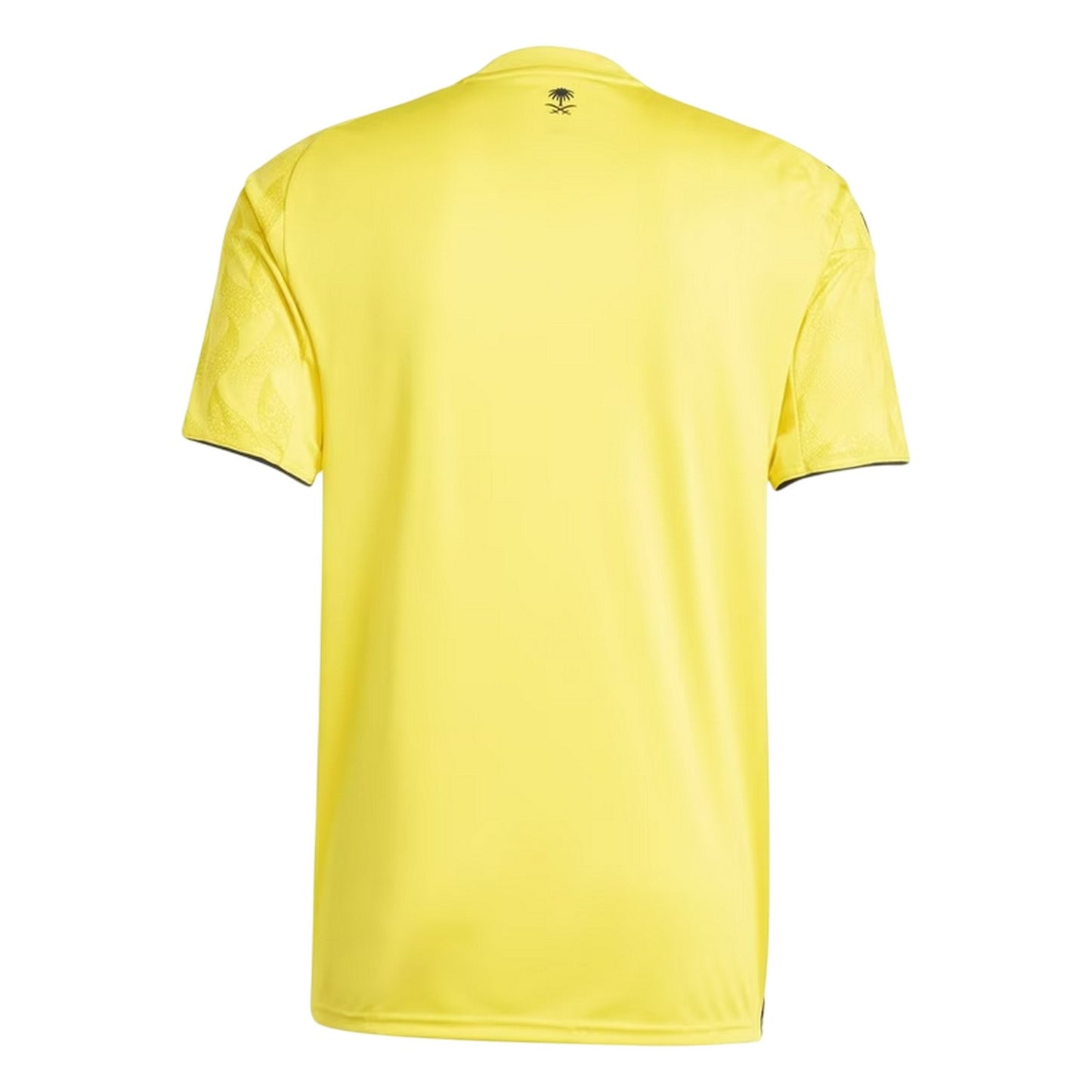 Yellow-Blue - Back - Adidas Unisex Adult 2025-2026 Al-Nassr Home Shirt