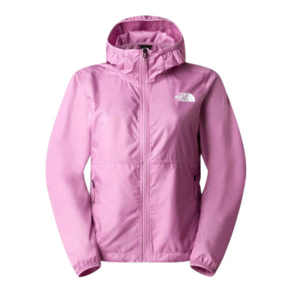 Hushed Violet - Front - The North Face Womens-Ladies Cyclone Wind Jacket