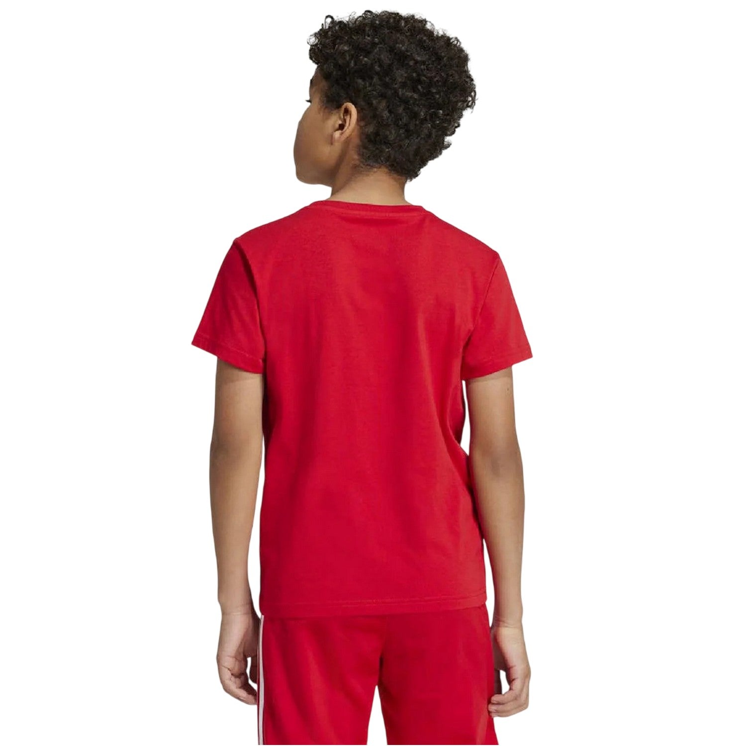 Better Scarlet - Back - Adidas Childrens-Kids Trefoil Single Jersey T-Shirt