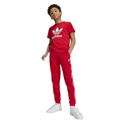 Better Scarlet - Lifestyle - Adidas Childrens-Kids Trefoil Single Jersey T-Shirt