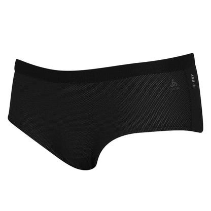 Black - Side - Odlo Womens-Ladies Quick Dry Active Briefs