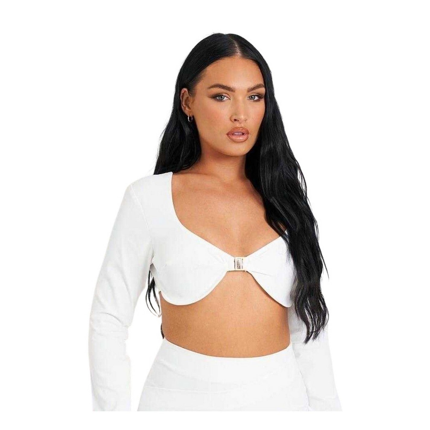 White - Back - Missy Empire Womens-Ladies Underwired Bralette