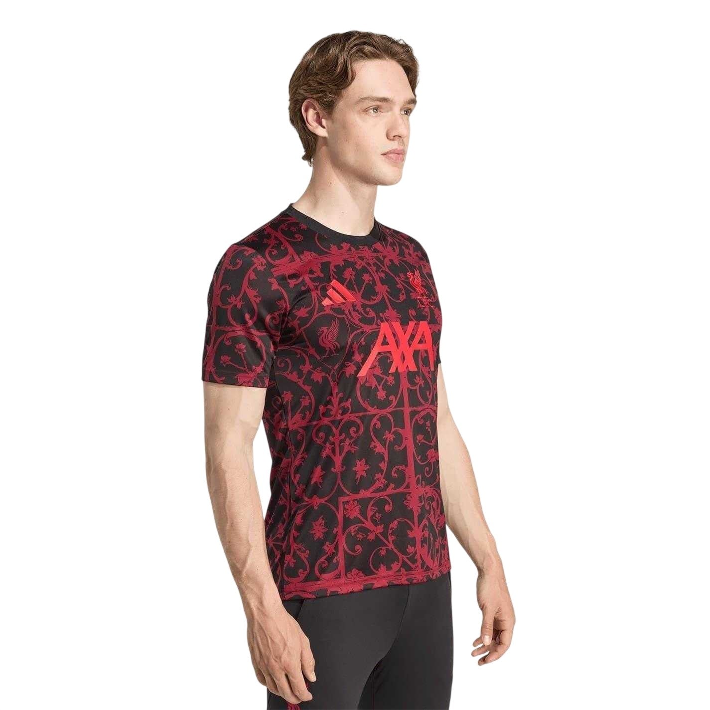 Black - Lifestyle - Adidas Mens 2025-2026 Liverpool FC Football Shirt