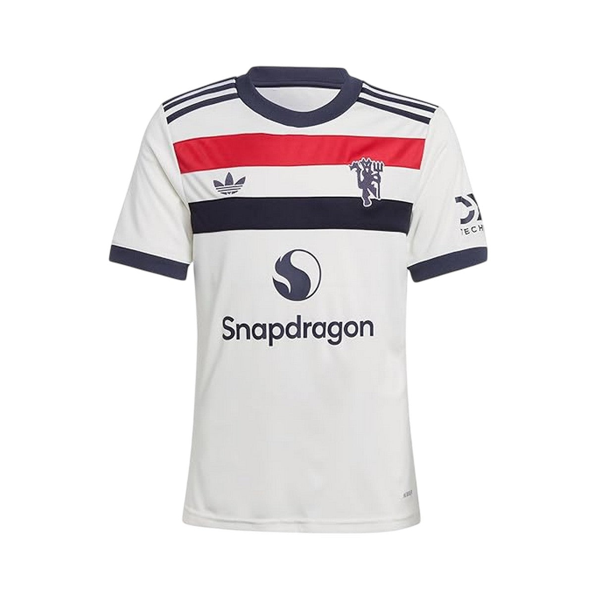 White - Front - Adidas Childrens-Kids 2024-2025 Manchester United FC Football Jersey