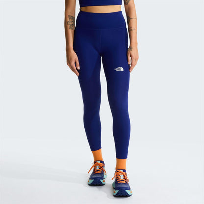 Bold Blue - Side - The North Face Womens-Ladies Flex High Rise 7-8 Leggings