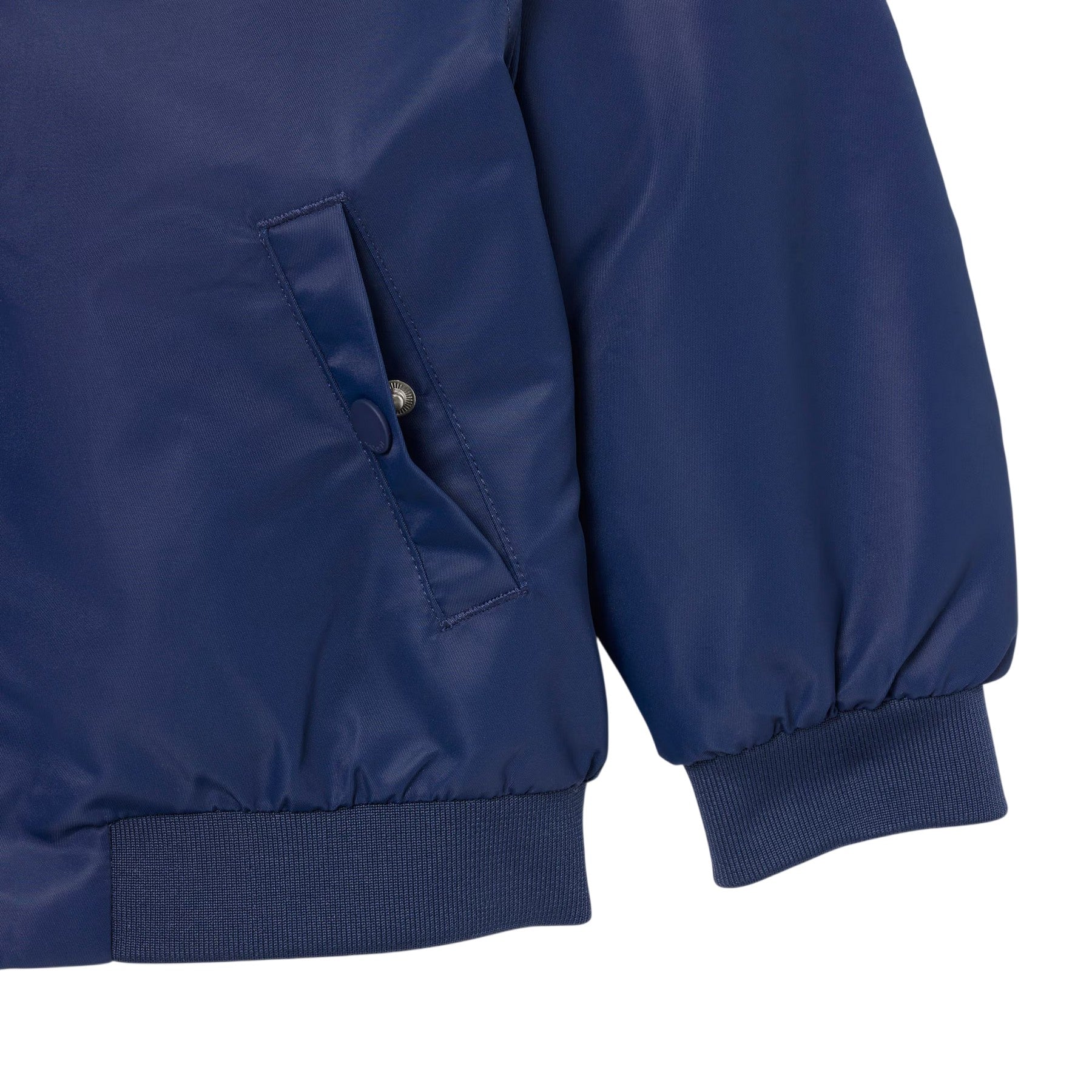 Navy Blue - Lifestyle - Lacoste Childrens-Kids Embroidered Logo Bomber Jacket