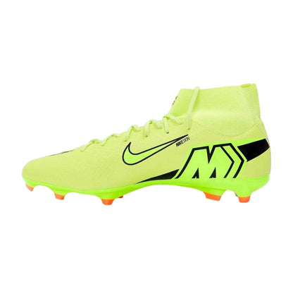Volt-Crimson - Back - Nike Unisex Adult Zoom Mercurial Superfly 10 Academy Firm Ground Football Boots