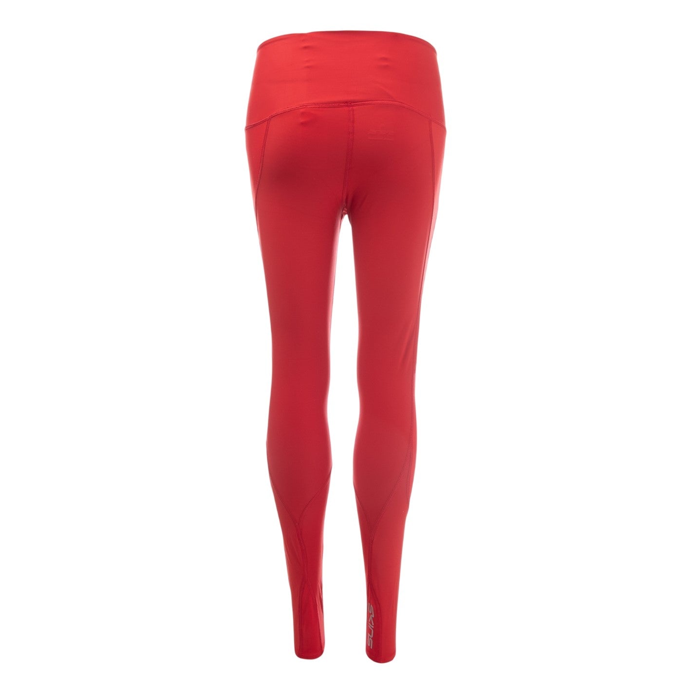 Red - Back - Skins Womens-Ladies Skyscraper Running Leggings